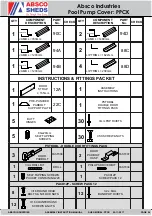 Preview for 4 page of Absco PPCK Assembly & Instruction Manual