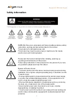 Preview for 3 page of Absen C165 Series User Manual