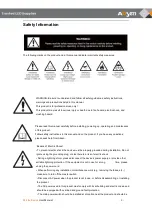 Preview for 3 page of Absen PL Lite Series User Manual