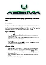 Preview for 6 page of Absima CR2.4 Manual