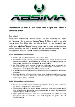 Preview for 11 page of Absima HOT SHOT AB2.8 BL Manual