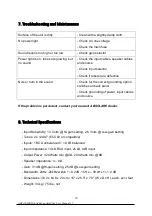 Preview for 10 page of Absolare Hybrid Mono Amplifier User Manual