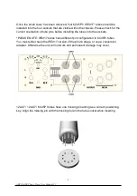 Предварительный просмотр 7 страницы Absolare Phono Stage User Manual