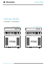 Absolute Acoustics HDBASET NDS-570HD Series Install Manual preview