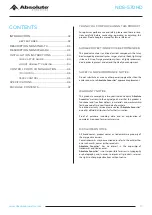 Preview for 2 page of Absolute Acoustics HDBASET NDS-570HD Series Install Manual