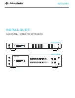 Absolute Acoustics NDS-UHM Series Install Manual preview