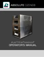 Preview for 1 page of Absolute Ozone ATLAS Operator'S Manual