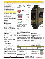 Absolute Process Instruments APD 4059 Series Quick Manual preview