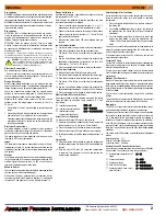 Preview for 2 page of Absolute Process Instruments APD 4152 Quick Start Manual