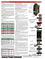 Preview for 2 page of Absolute Process Instruments APD 4300 Manual