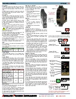 Предварительный просмотр 2 страницы Absolute Process Instruments APD 6010 Quick Start Manual