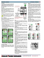 Предварительный просмотр 2 страницы Absolute Process Instruments API 1600 G Manual