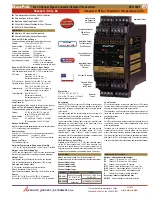 Absolute Process Instruments DuoPak APD 2001 Manual preview