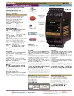 Preview for 1 page of Absolute Process Instruments DuoPak APD 2036 D Manual