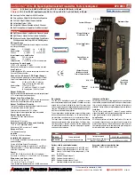 Предварительный просмотр 1 страницы Absolute Process Instruments IsoSplitter APD 4930 Quick Start Manual