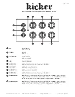 Preview for 2 page of Abstract Data Kicker User Manual