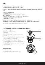 Preview for 6 page of ABSTRACT GAIA 9'8 Owner'S Manual