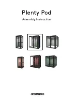 ABSTRACTA Plenty Pod Medium Installation Instructions Manual предпросмотр