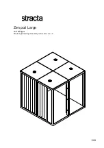 ABSTRACTA Zen pod Large Assembly Instructions Manual предпросмотр