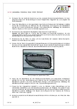 Предварительный просмотр 4 страницы Abt 7H0 800 117 Assembly Instructions Manual