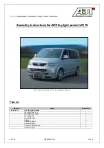 Предварительный просмотр 7 страницы Abt 7H0 800 117 Assembly Instructions Manual