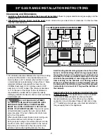 Preview for 2 page of Abt FRONT CONTROL 30" Installation Instructions Manual