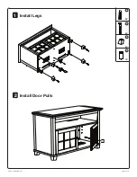 Предварительный просмотр 2 страницы Abt SDAV1 5031 Assembly Instructions