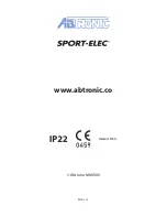 Preview for 60 page of ABTronic SPORT-ELEC FREE ACTION User Manual