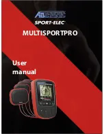 ABTronic SPORT-ELEC MULTISPORTPRO User Manual preview