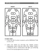 Предварительный просмотр 9 страницы ABTronic X8S User Manual