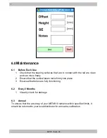 Предварительный просмотр 8 страницы Abtus ABT 4610 Laser Offset Gauge Instruction Manual