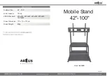 Предварительный просмотр 1 страницы Abtus AV389B User'S Operation Manual