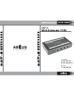Abtus CAT-GA11T User Manual preview