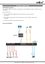 Preview for 5 page of Abtus MAX-HDBT44/P User'S Operation Manual