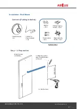 Предварительный просмотр 4 страницы Abtus TS-01F User Manual