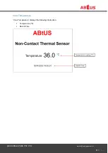 Предварительный просмотр 13 страницы Abtus TS-01F User Manual