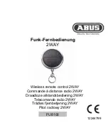 Abus 2WAY FU8100 Operation Manual preview