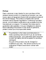 Preview for 10 page of Abus 2WAY FU8100 Operation Manual