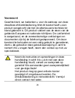 Preview for 26 page of Abus 2WAY FU8100 Operation Manual