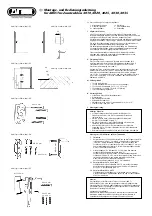 Preview for 1 page of Abus 4010 Fitting And Operating Instructions