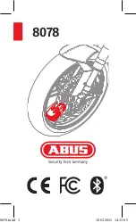 Abus 8078 Fitting And Operating Instructions preview