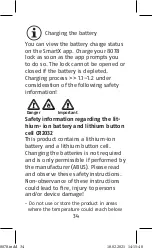 Preview for 34 page of Abus 8078 Fitting And Operating Instructions