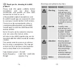 Предварительный просмотр 8 страницы Abus ab/640001 Manual