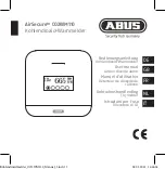 Abus AirSecure CO2WM110 User Manual preview