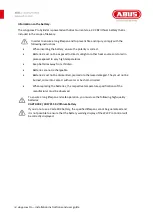 Preview for 4 page of Abus AWLX PRO Installation Instructions And User Manual