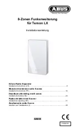 Abus AZ4220 Installation Instructions Manual предпросмотр