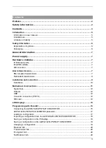 Preview for 3 page of Abus AZWG10200 Manual