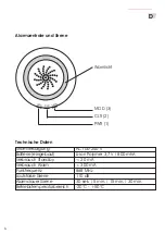 Предварительный просмотр 4 страницы Abus CITADEL Alarm Set Micral Fitting And Operating Instructions