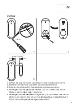 Предварительный просмотр 11 страницы Abus CITADEL Alarm Set Micral Fitting And Operating Instructions