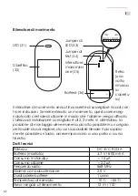 Предварительный просмотр 62 страницы Abus CITADEL Alarm Set Micral Fitting And Operating Instructions